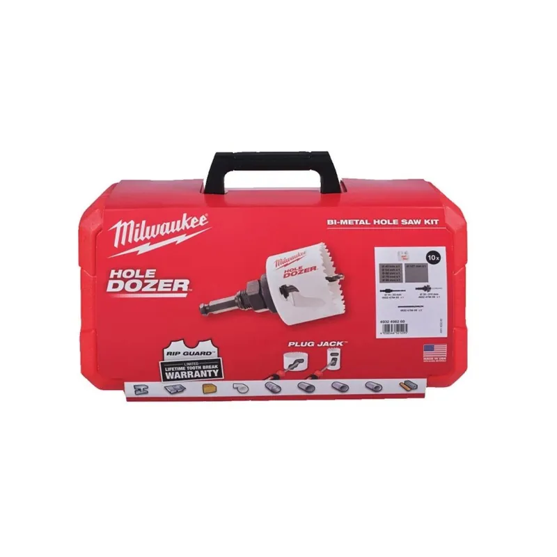 Milwaukee Coffret de 6 Scies cloches bi-métal pour plombier (4932498259)
