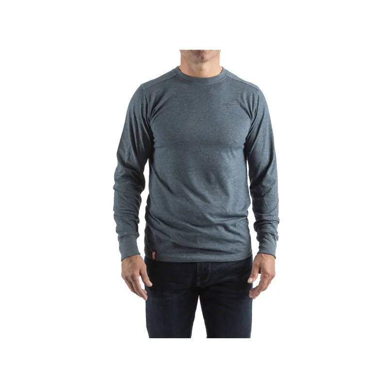 Milwaukee T-Shirt de travail léger à manche longues Bleu (S/M/L/XL/XXL)