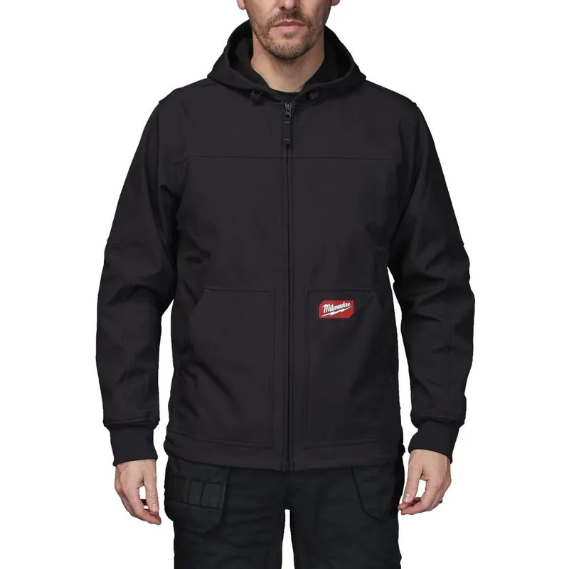 Milwaukee Veste de travail à capuche Freeflex Noir (S/M/L/XL/XXL)