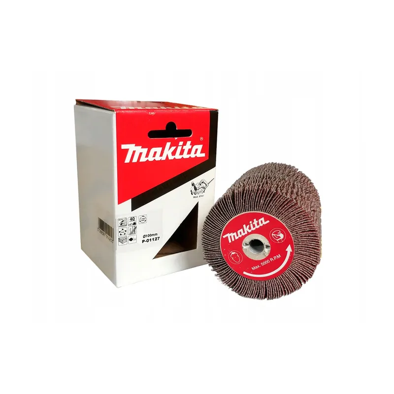 Makita 9741 Brosse à lamelles fendues pour décapeur à rouleau Makita 9741 (P-01127)