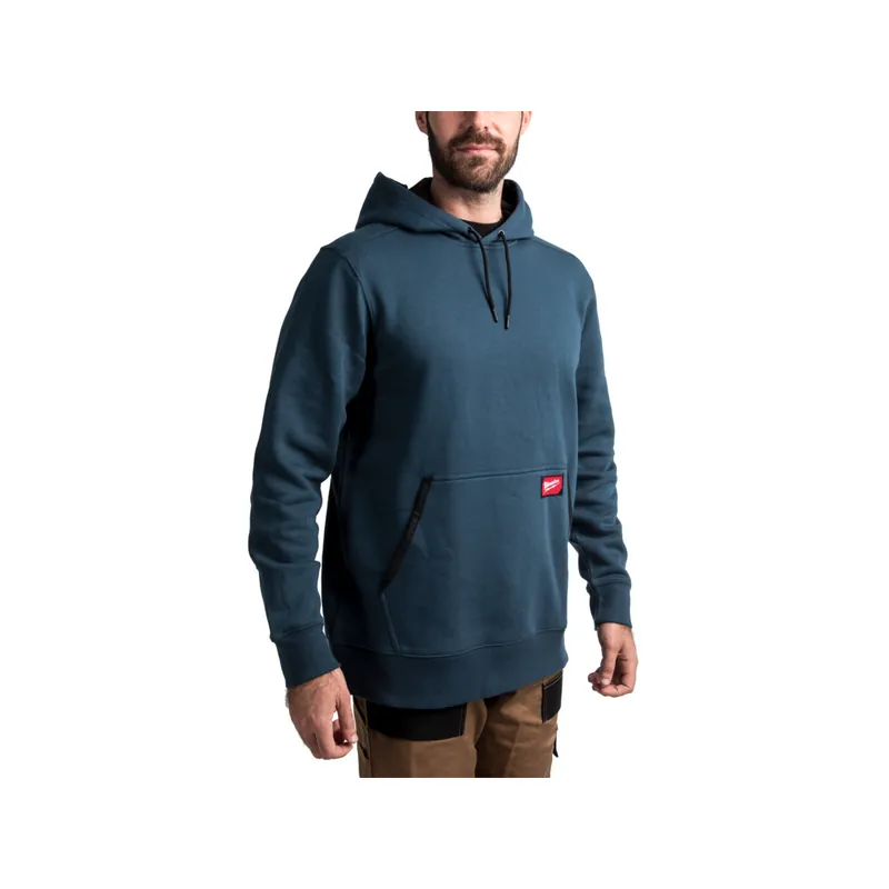 Milwaukee Sweat à capuche Midweight Hoodie de travail bleu (S/M/L/XL/XXL)