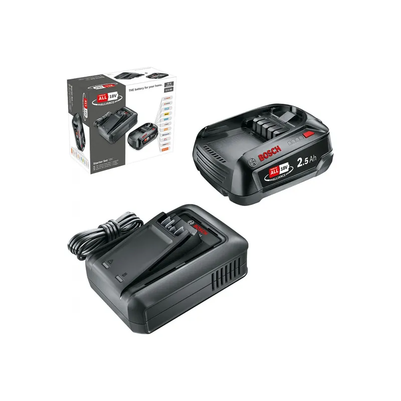 Bosch Starter set Batterie PBA 18V 1x2.5Ah avec chargeur AL 18V-44 (1600A031T4)