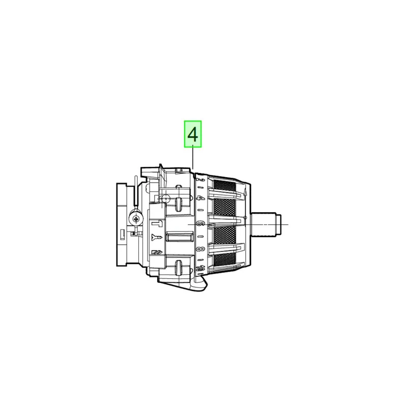 AEG Boite d‘engrenages pour perceuse 18V BSB18C2BL & BSB18C2BLL (4931465735)