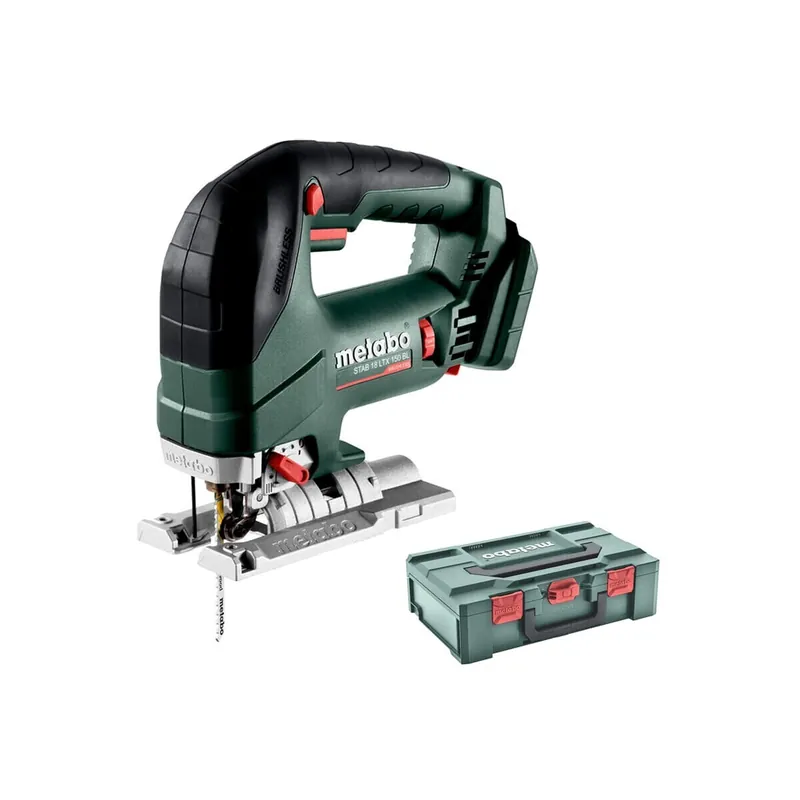 Metabo STAB 18 LTX 150 BL Scie sauteuse sans fil 18V avec coffret metaBOX 145 L (601503840)