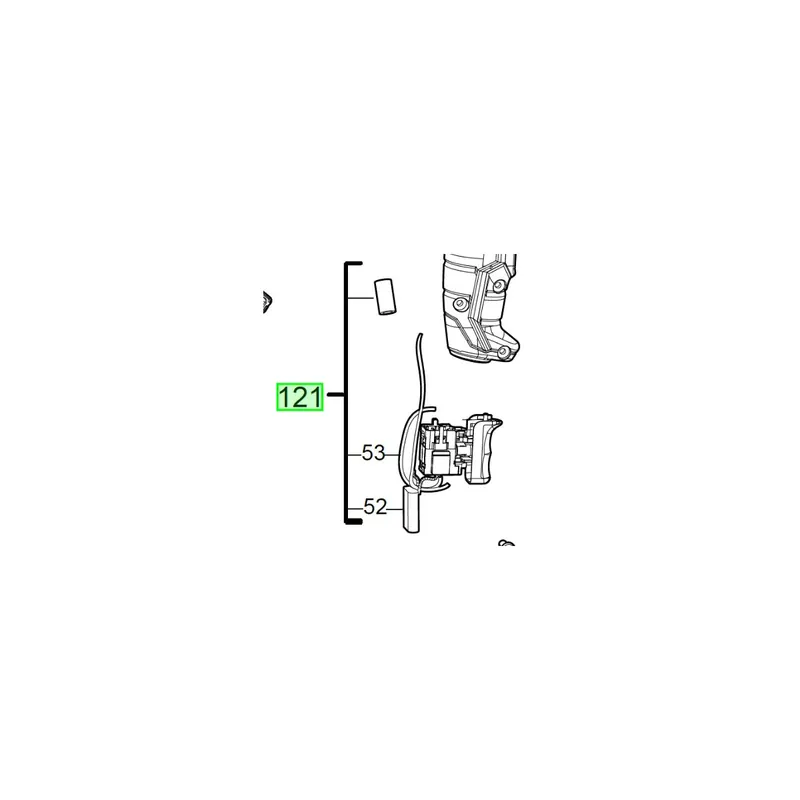 AEG Interrupteur variateur pour perforateur SDS-plus KH24IXE (4931454494)