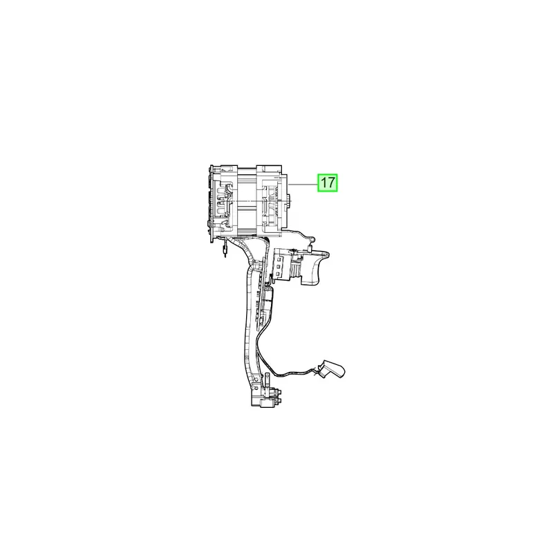 AEG Interrupteur de Perceuse, Visseuse BSB18BL (4931466476)