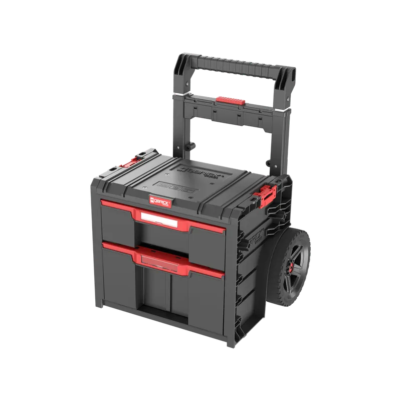 Qbrick System Pro Trolley à outils 2 tiroirs Cart 2.0 Plus (SKRWQCP2PD2CZAPG003)