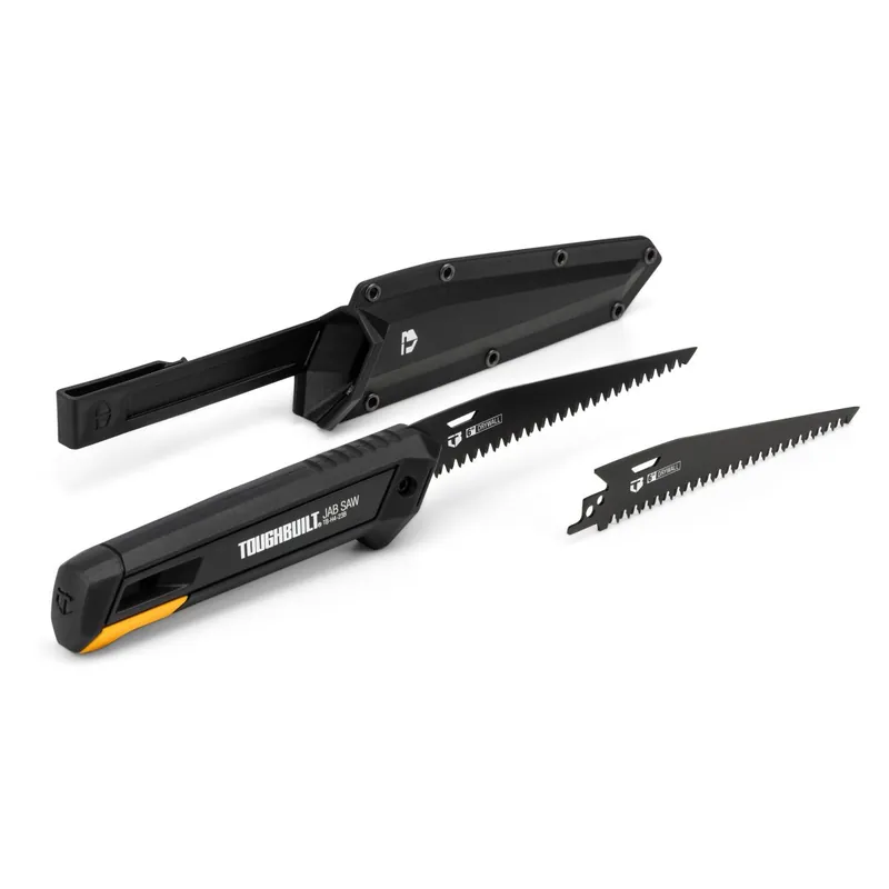 Toughbuilt Scie à main avec étui & lame suplémentaires TB-H4S2-23