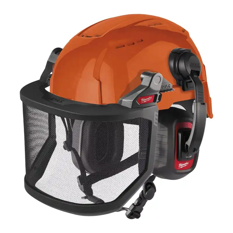 Milwaukee Casque de protection BOLT 200 OPE complet pour Forestier (4932493626)