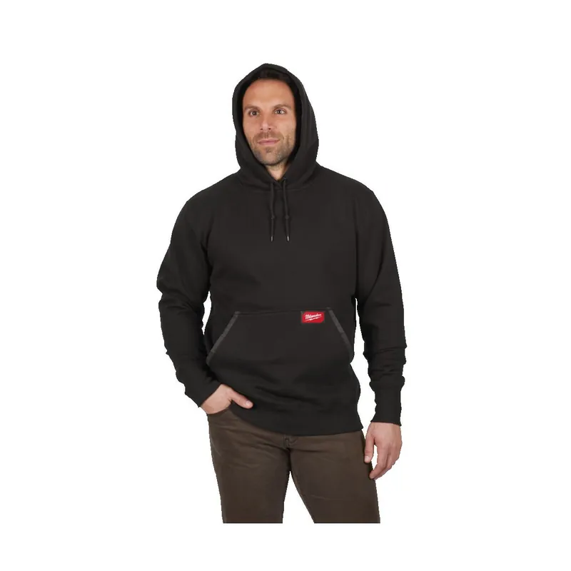 Milwaukee Sweat à capuche WHB Hoodie de travail noir (S/M/L/XL/XXL)
