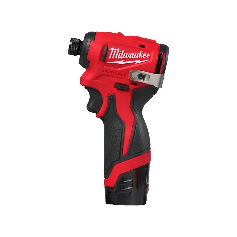 Milwaukee M12 BLIDRC-202C Visseuse à choc compact 12V 2x2.0Ah (4933499690)