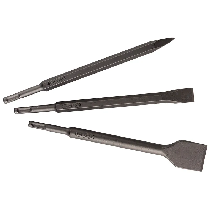 Metabo Set de 3 burins SDS-Plus "professional" (630478000)