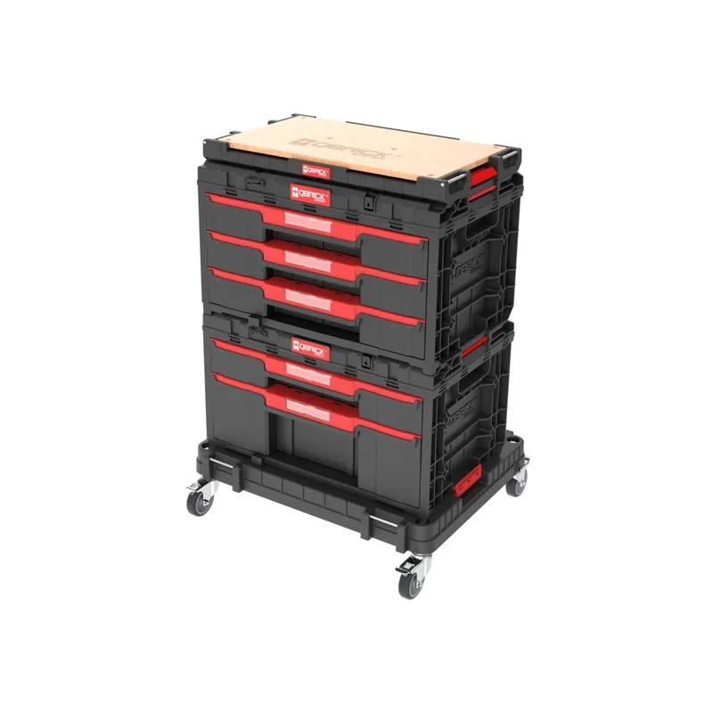 Qbrick System ONE Servante mobile avec coffret à outils (SET N° 4)