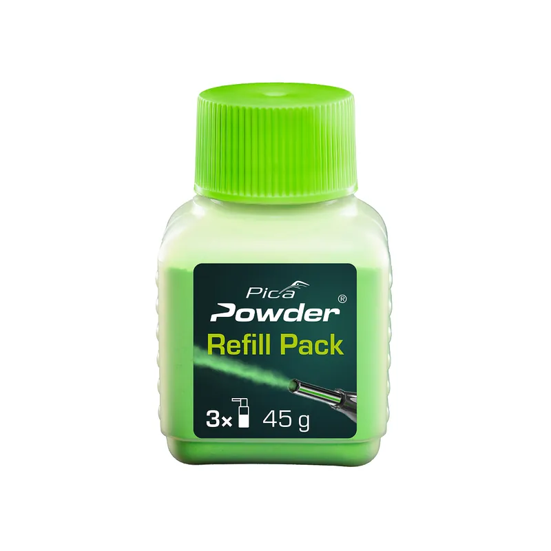 Pica Powder 2030 Recharge de poudre verte fluorescente