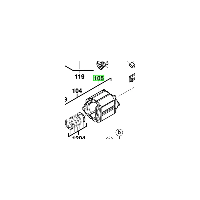 AEG 4931454083 Inducteur 230V KH28 Super XE