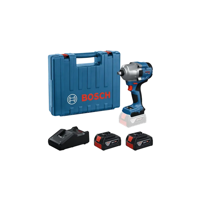 Bosch GDS 18V-780 Boulonneuses sans-fil 18V 1/2" 780Nm 2x5.0Ah (06019P4021)