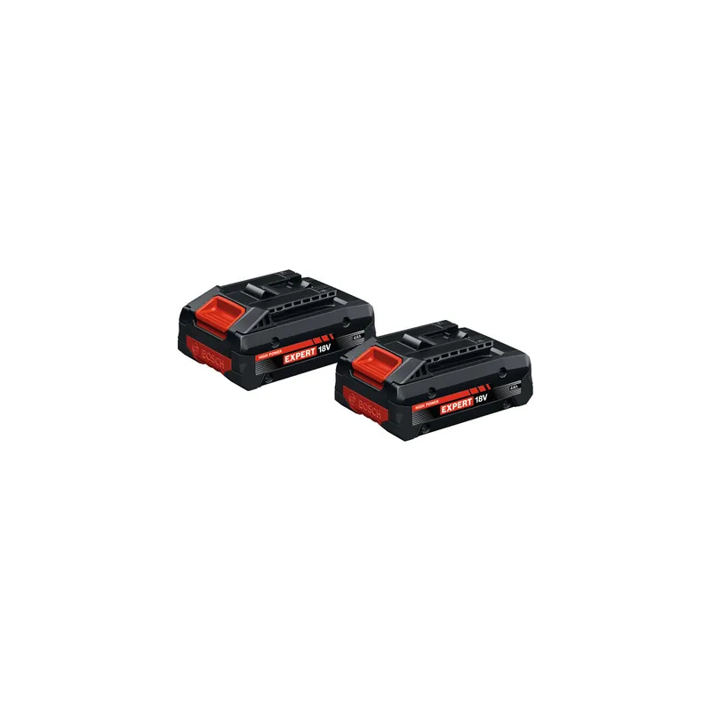 Bosch Expert Pack de 2 batteries EXBA18V-40 18V 4.0Ah (1600A03738)