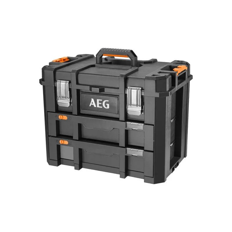 AEG AEGHD2DB Caisse de rangement à 2 tiroirs QUICKSTACK (4932499696)