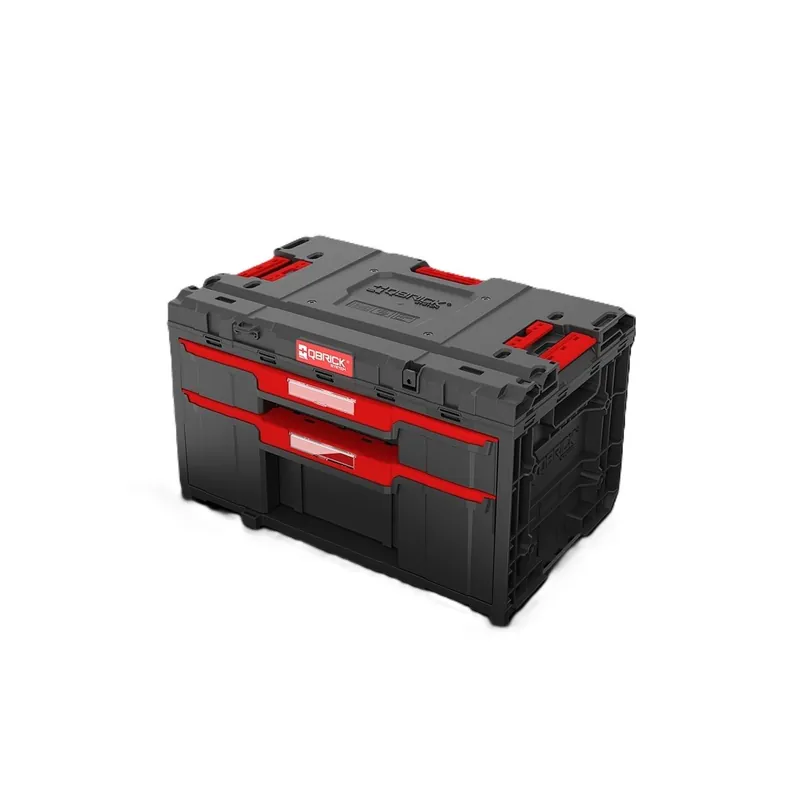 Qbrick System ONE Coffret à outils 2 tiroirs Plus 2.0 (SKRQONED2PCZAP003)
