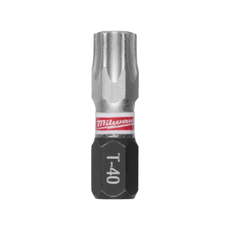 Milwaukee x3 Embouts Torx 40 25mm de Vissage Shockwave (4932500367)