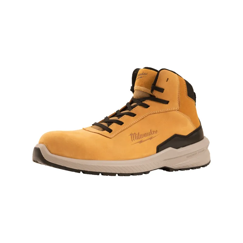 Milwaukee Chaussure de sécurité mi-montante en Nubuck S3S Flextred