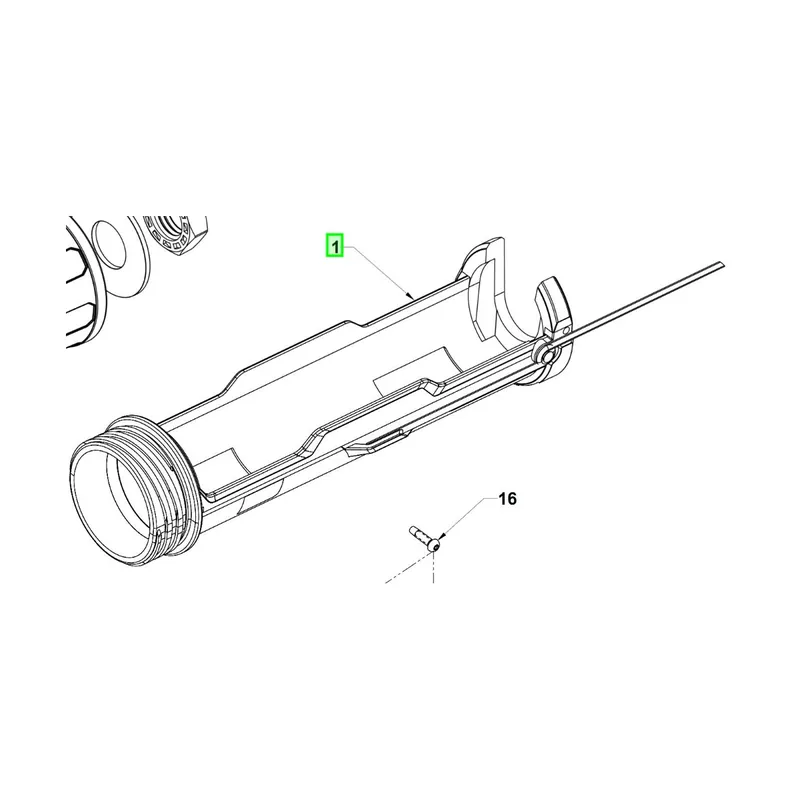 AEG Support de cartouche pour pistolet BKP18C2 & BKP18C (4931479366)