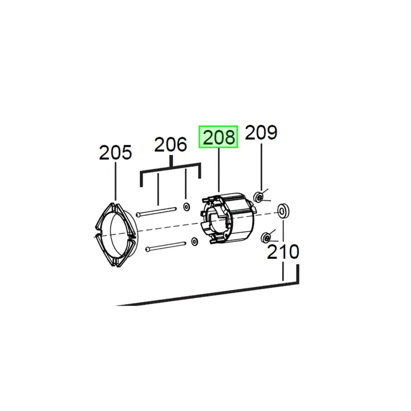 AEG Inducteur pour scie à onglet PS254L (4931446345)
