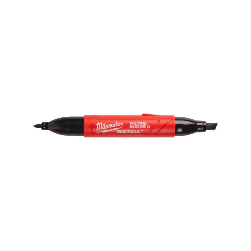 Milwaukee Marqueur à double pointe biseauté & fine INKZALL (4932501155)