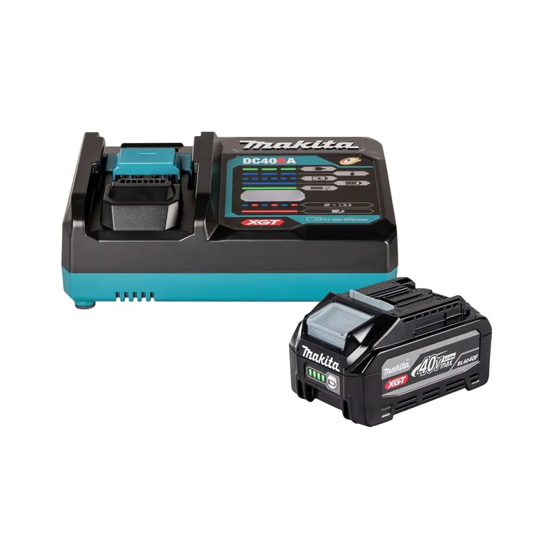 Pack Énergie MAKITA XGT® 40V Max - BL4040F + Chargeur DC40RA - EUBPSKGRU1
