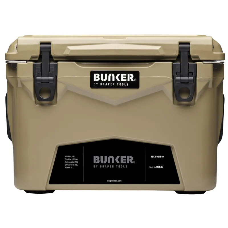 Glacière BUNKER 18 L – Ultra robuste, conservation du froid jusqu‘à 5 jours