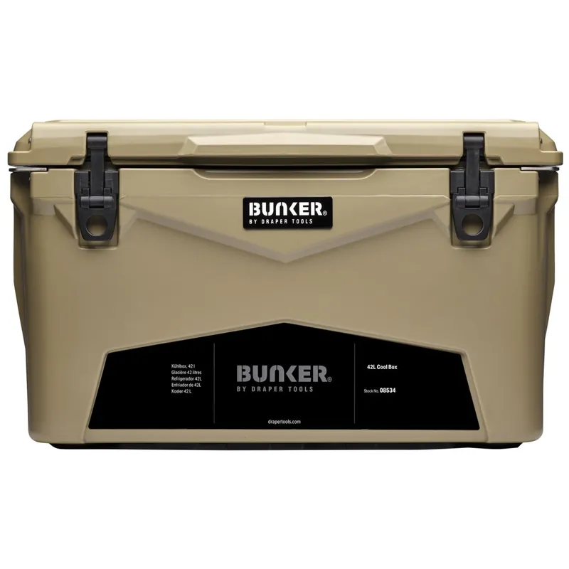 Glacière BUNKER 42 L – Glacière rotomoulée haute performance, conserve le froid jusqu‘à 5 jours