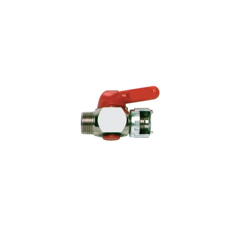 Robinet de sortie de cuve 1/2"M 1/4" écrou fraisé