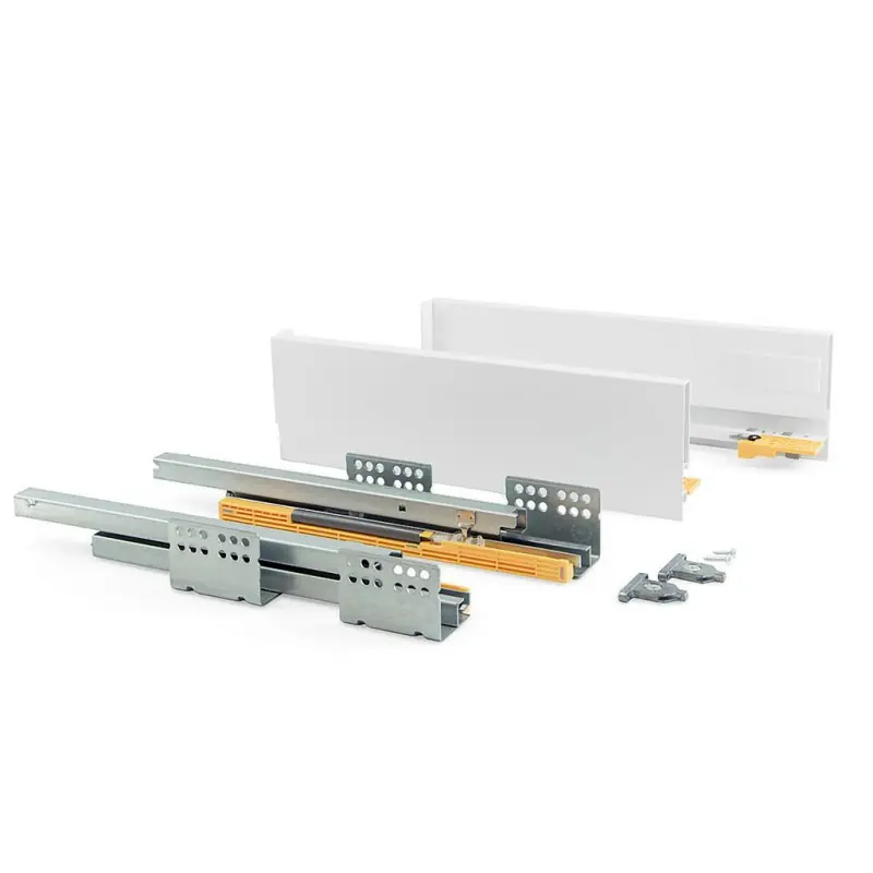 Kit tiroir cuisine Concept Ht 105 mm prof 300 mm fermeture amortie Aci