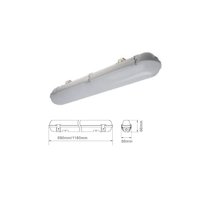 Réglettes LED SMD 18W 0,60M 1500Lm 4000K IP65 601509