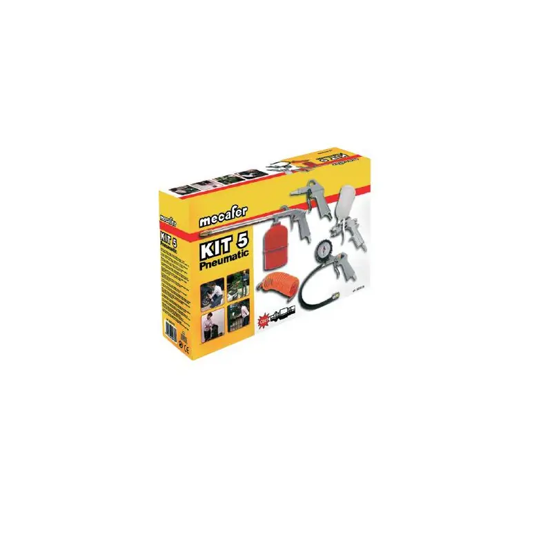 Kit 5 outils pneumatiques