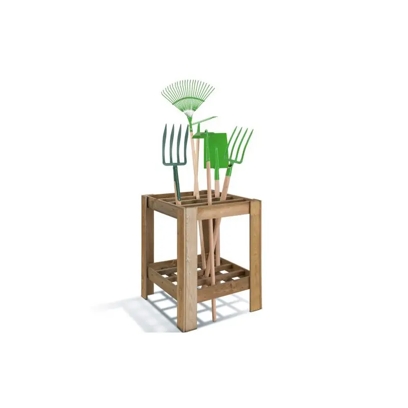 Range outils de jardin 12 emplacements Jardipolys