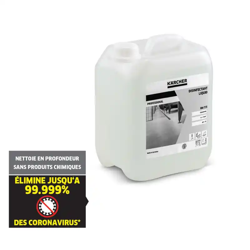 Désinfectant RM 735 neutre 5L Karcher