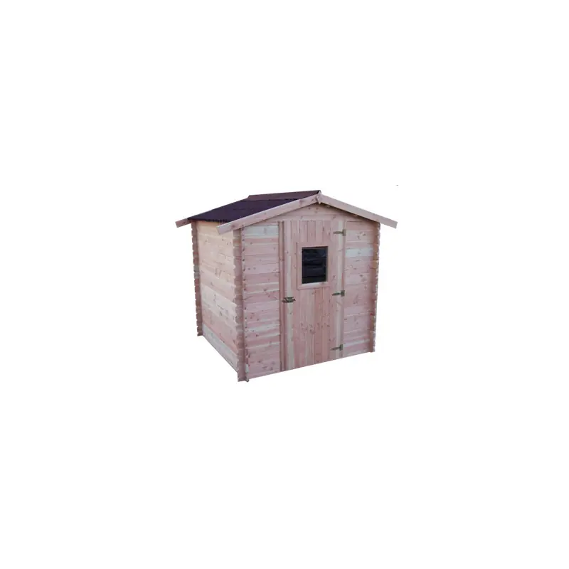 Abri DALIA en madriers Douglas 20mm sans plancher 4,28m² DA2020.02N