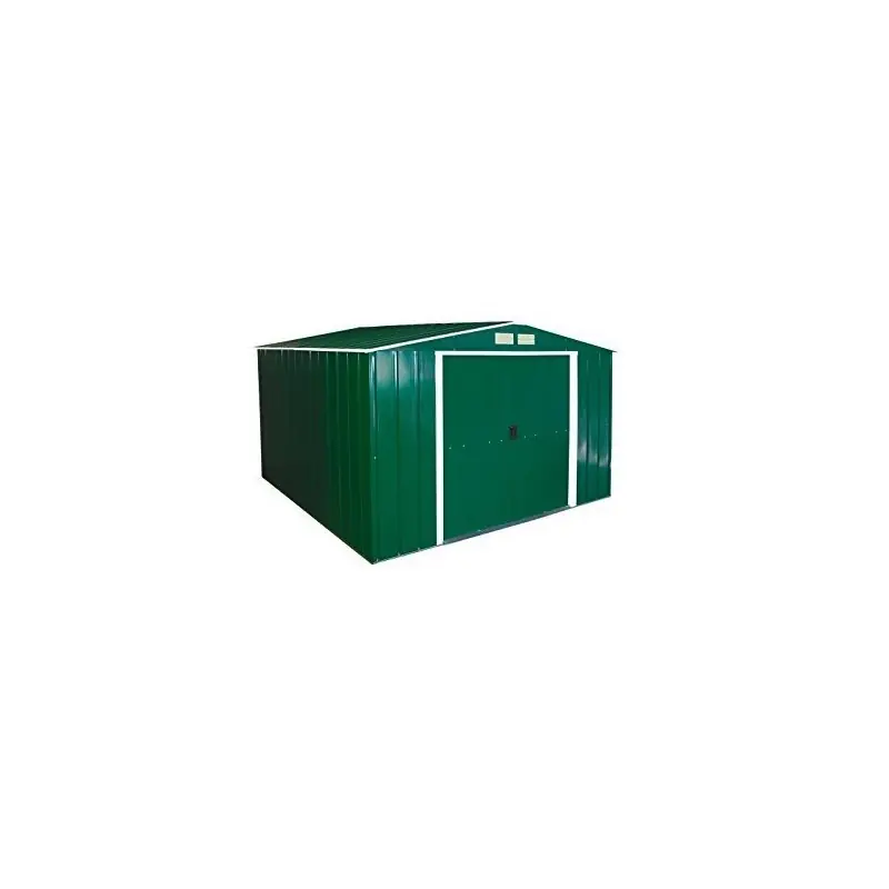 Abri de jardin en métal vert pin 7,75 m2 DUVP108PR