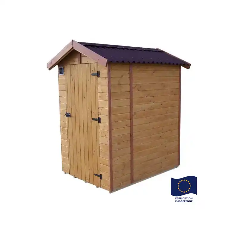 Abri WC EDEN toilette sèche 16 mm surface 1,44m2 ED1414WC