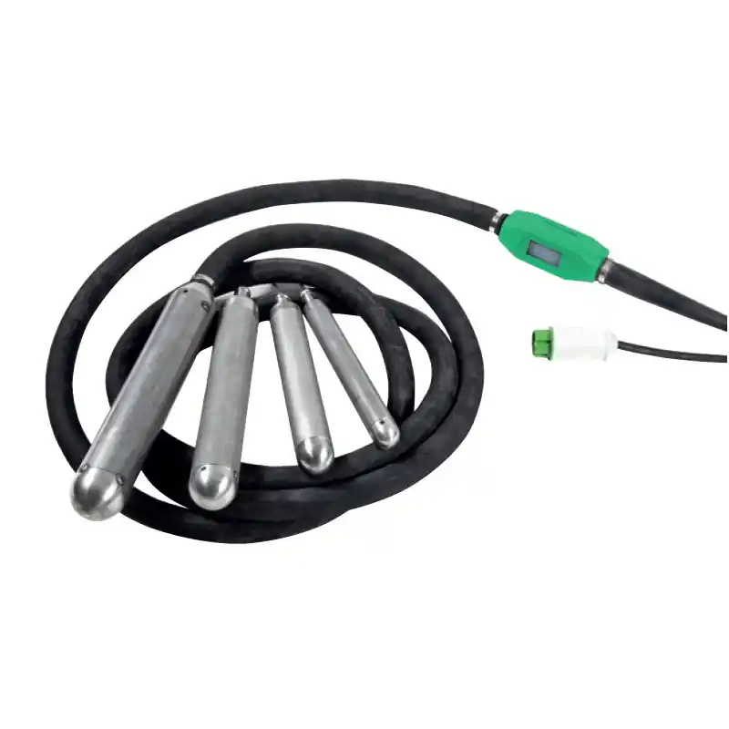 Aiguille vibrante 42V 1500N D38mm Long5m pointe acier VT0470T