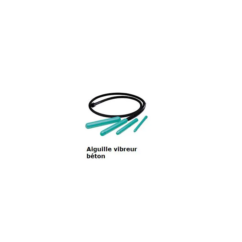 Aiguille vibreur béton AVPI38/3 D38mm flexible 3m Imer