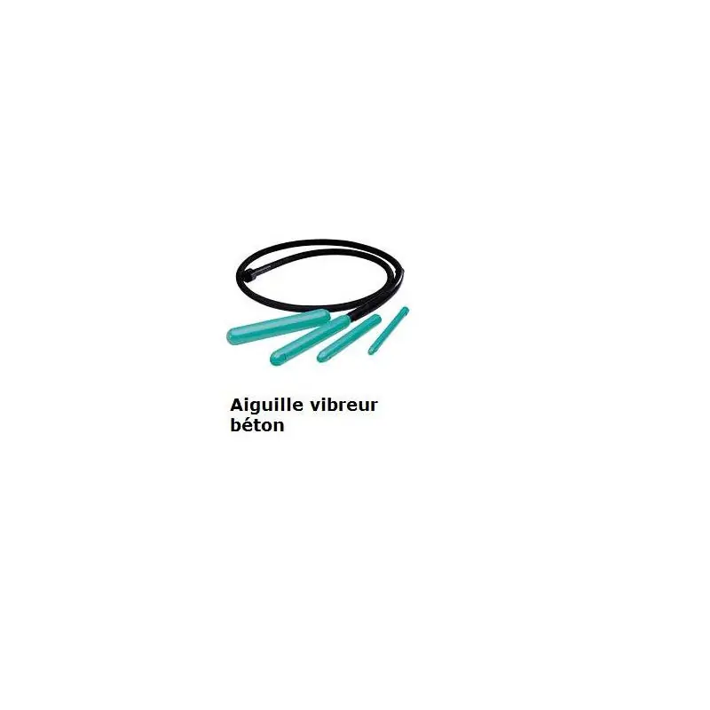 Aiguille vibreur béton Diam58mm, flexible 3m AVPI58