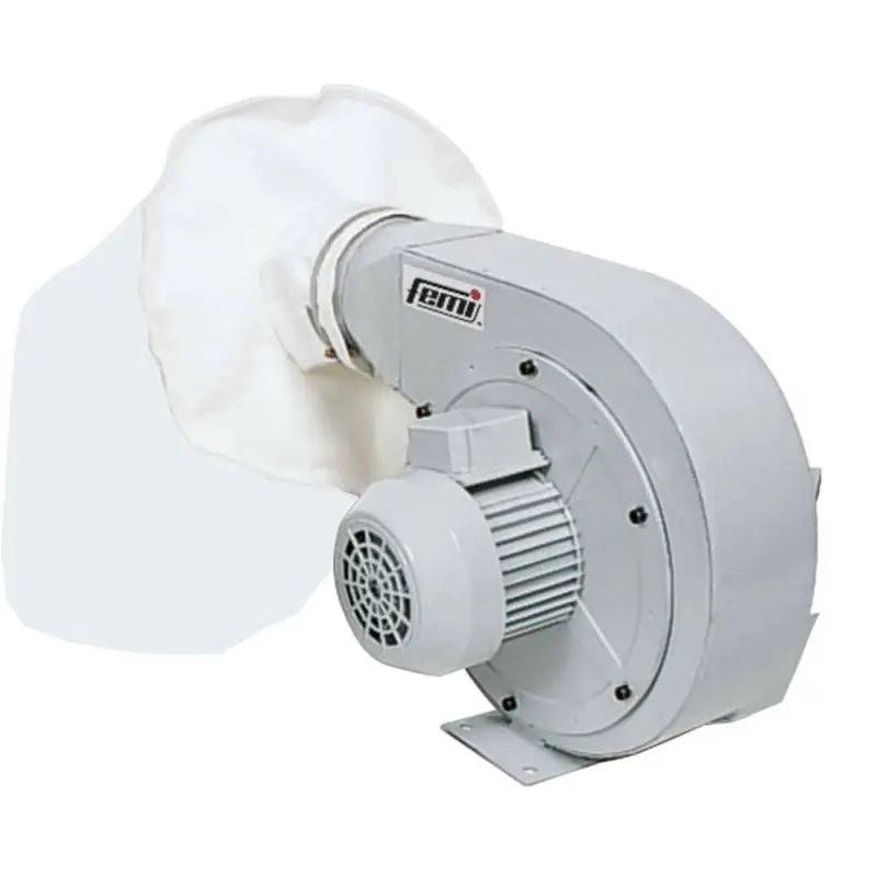 Aspirateur extracteur centrifuge Triphasé 370W 90mm livré monté sur co