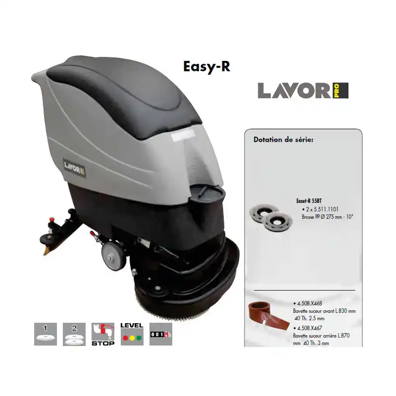 Autolaveuse autotractée 550 mm 2475 m²/h 24V Easy-R 55BT