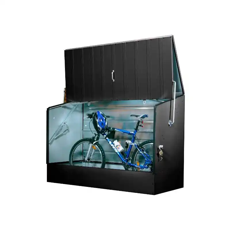 Abri vélos Abrivelos_Anthracite 1,96x0,89x1,33m anthracite Trimetals