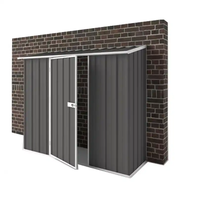 Abri métal EW-S2308-SG 1,70m2 2,25x0,75x1,95m gris ardoise EasyShed