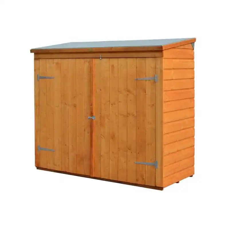 Abri vélos adossable en bois 1,50m2 Rowlinson