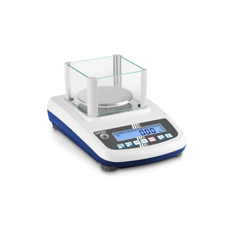 Balance de précision PFB2000-2 portée 2kg plateau inox D120mm Kern