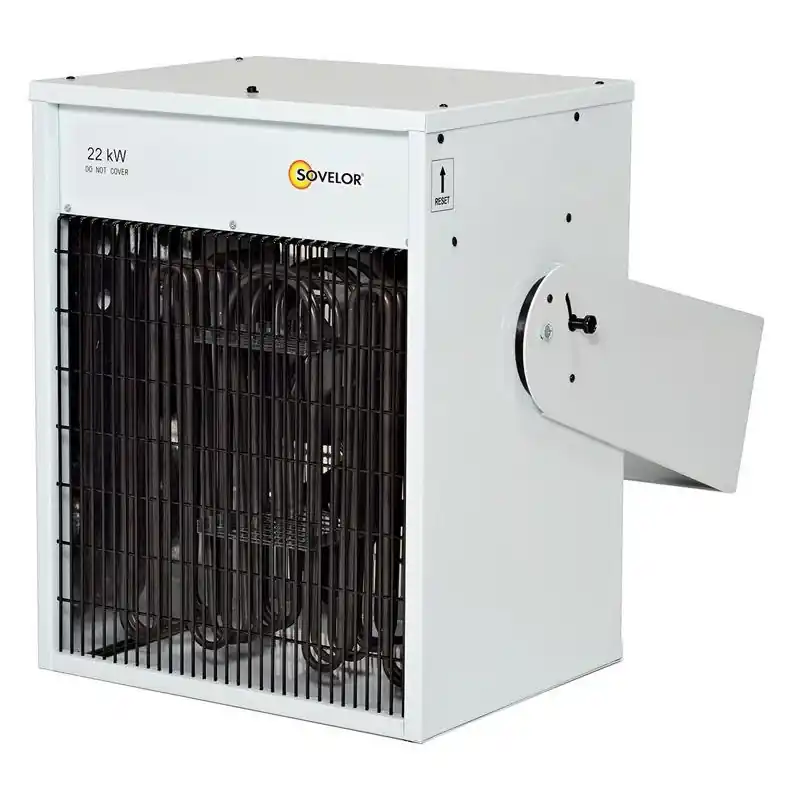 Aérotherme mural électrique TR22C 22kW 380V 2200m3/h Sovelor